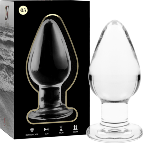 Buttplug Nebula Series by Ibiza på 11 cm med bred base