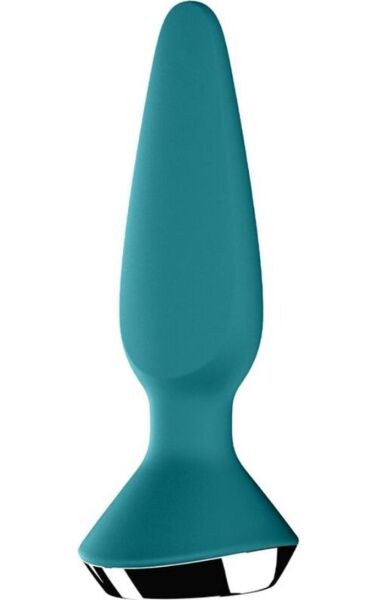 Vibrerende buttplug Satisfyer Plug-ilicious 1, konisk med bred base