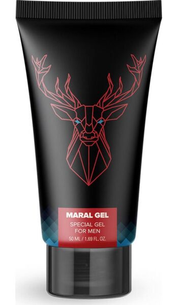 Pakning med Maral Gel på 50 ml, penisgel
