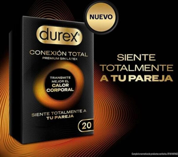 Æske med Durex Total Connection Regular Fit kondomer