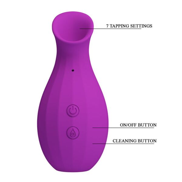 Klitorissuger Pretty Love Magic Bottle, lilla og i flaskeform
