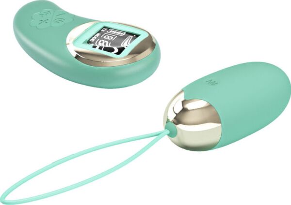 Grønt vibratoræg Pretty Love Mina