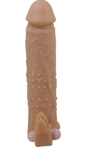Penishylster Pretty Love BI-026281Z med testikelstrop og kuglevibrator