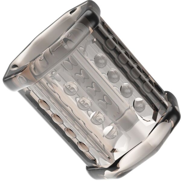 Penishylster Pretty Love BI-026265 i TPE, med knopper og riller