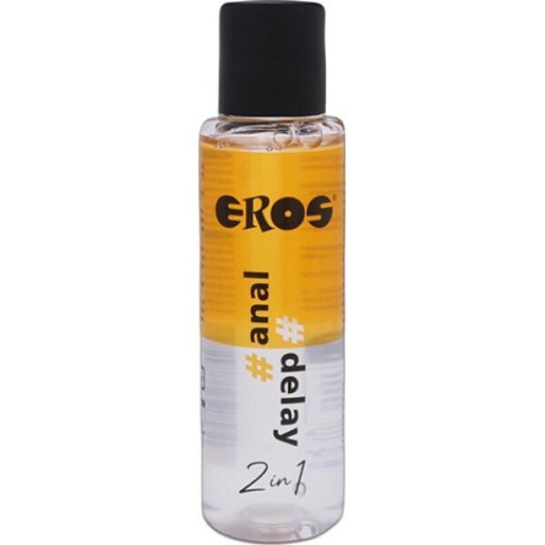 100 ml flaske med den anale glidecreme Eros 2 en 1 Anal Delay