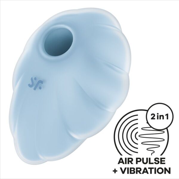 Klitorissuger Satisfyer Cloud Dancer med sin gennemsigtige skyformede overflade