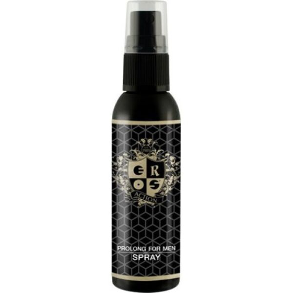 Flaske med pumpe til den forsinkende spray Eros Action Prolong for Men, 50 ml