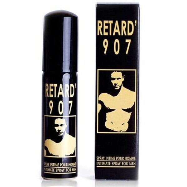 Beholder med forsinkelsessprayen RUF Retard 907 på 25 ml