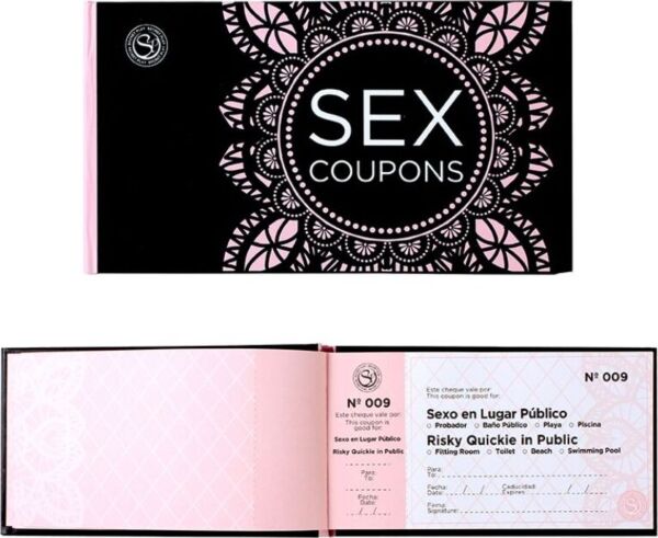 Sexkuponer Secret Play Sex Coupons med 50 kuponer