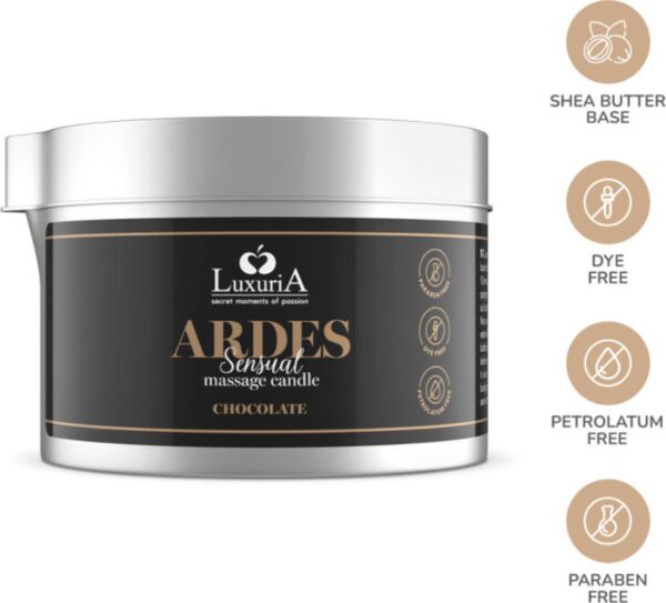 Massagelys Intimateline Luxuria Ardes Chokolade