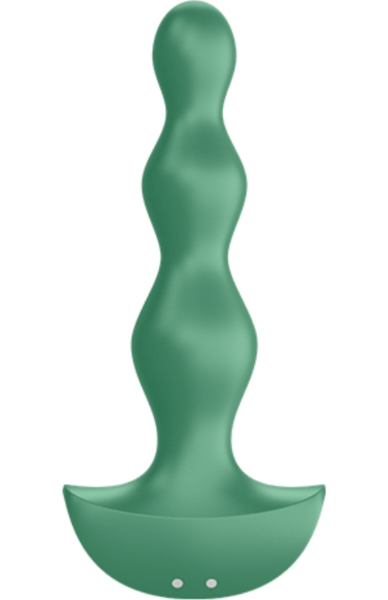 Vibrerende buttplug Satisfyer Lolli Plug 2 med kuglerne og den brede base