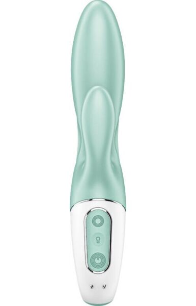 Rabbitvibrator Satisfyer Air Pump Bunny 5 med oppusteligt skaft