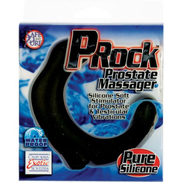 Prostatamassager Dr. Joel Kaplan P-Rock fra CalExotics i sort