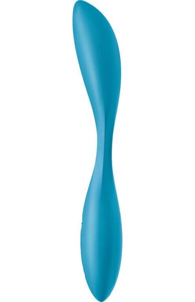 G-punkt vibrator Satisfyer G-Spot Flex 1 i blå med bøjeligt skaft