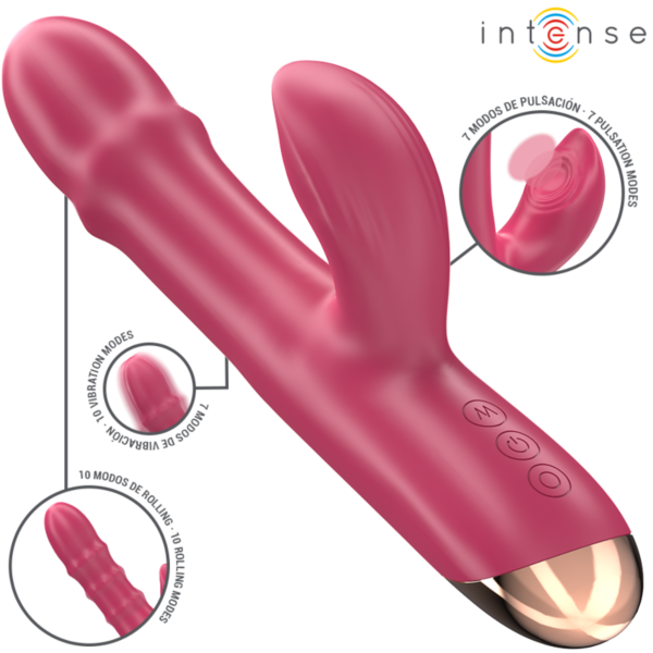Intense Chloe 3-i-1 vibrator i silikone