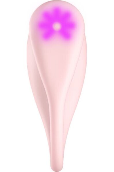 KIIROO Spot Kiss Me vibrator i pink med U-form