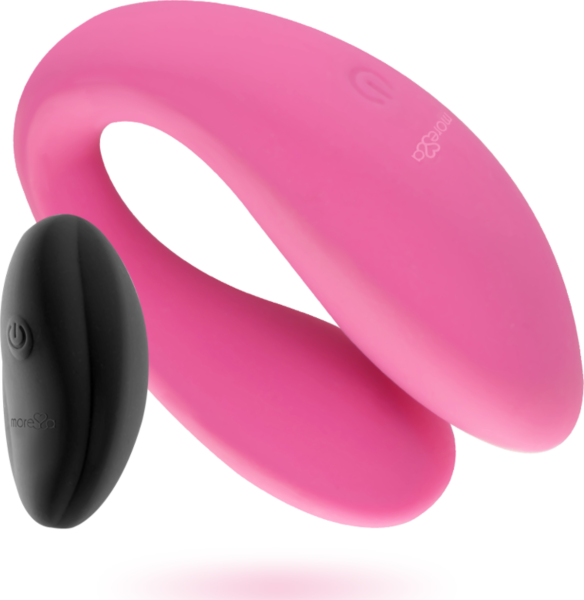 Parvibrator Moressa Lauren i U-form, af silikone