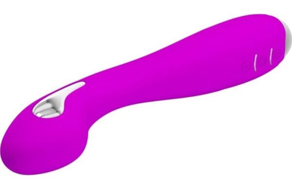 Violet G-punkt vibrator Pretty Love ElectroShock med buet spids