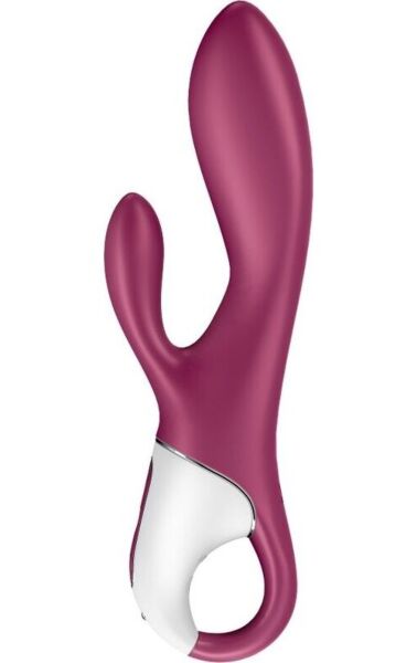 Rabbitvibrator Satisfyer Heated Affair i farven rødlilla