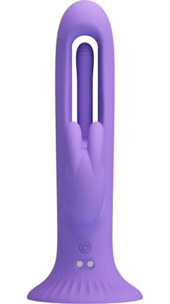 Lilla rabbitvibrator Pretty Love Killmoulis med tungefunktion