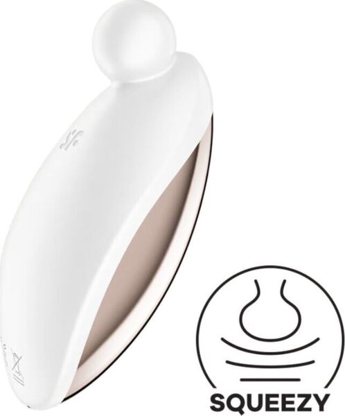 Lay-on vibrator Satisfyer Spot On 2 med rund silikonespids