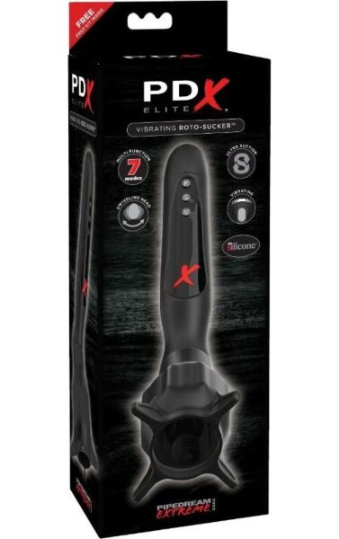 Pipedream PDX Elite Roto-Sucker masturbator med vibration og sugning