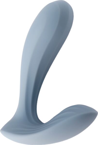 SVAKOM Erica vibrator i farven Dusty Blue, formet som et L