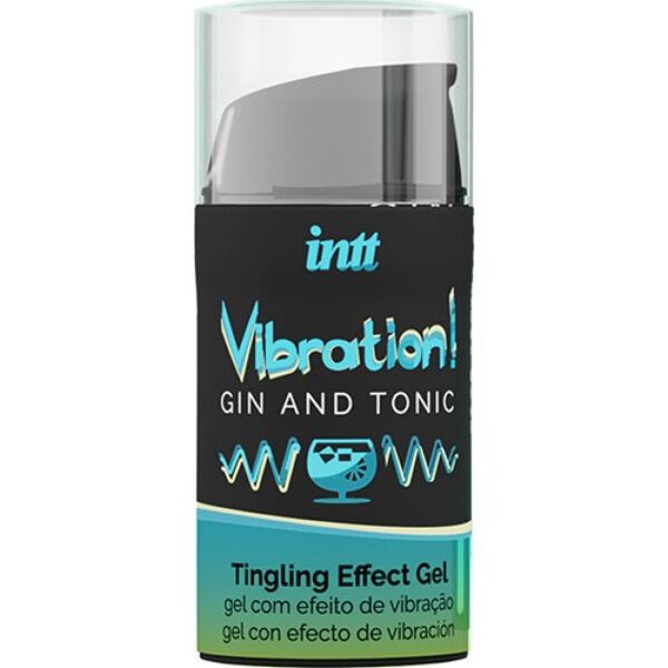 Stimulerende gel INTT Vibration, 15 ml flaske med dispenser