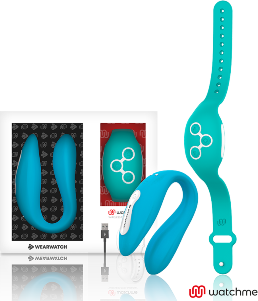 Parvibrator Wearwatch WatchMe Dual i U-form med WatchMe-uret