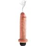 Dildo KING COCK 17.8 CM med ejakulation simulering