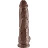 Realistic Brown King Penis 254cm.