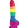 Pride Dildo af NS Novelties 15 cm - Sugekop Base