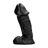 War head - black realistic penis