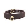 Nubuck Læder Choker Bound med 'O' Ring