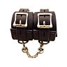 Restraints Bound Nubuck Leather Justerbare håndled