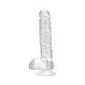 Dildo Loving Joy 6 Inch med Kugler Transparent