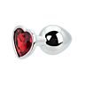 Buttplug Toosh Heart Shaped Medium med juveleret base