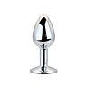 Buttplug Toosh Small Clear Stone med juveleret bund Plata