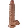 Realistisk Penis King Cock 19,8 cm med Sugekop