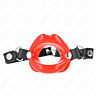 Gag KINK COLLAR & GAG LIP med justerbar rem