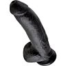 Dildo KING COCK 22.9 CM med stærk sugekop