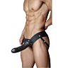 Hul Dildo Blush Novelties 6 Inch med justerbare stropper