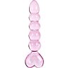 Dildo S Pleasures Crystal VENUS med Hjerteformet Greb