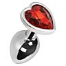 Plug S Pleasures Metal ELLA med hjerteformet base