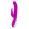 Vibrator S Pleasures Realistic Lilla med dobbelt stimulation