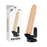 Realistisk Vibrator BASECOCK 21 cm med Fjernbetjening