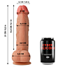 Dildo Cyber Silicock Saul - 21 cm Realistisk Design
