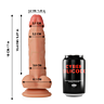 Dildo Cyber Silicock Jude 18 cm - Realistisk Form