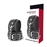 Dark Leather Handcuffs