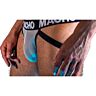White Male Bold Mesh Jock
